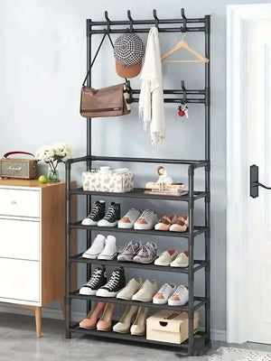Entryway Coat Rack with Shoe Storage for Hallway Organization 14:100018752;200007763:201336106 41 € AVADA - Best Sellers PIUMA HOME