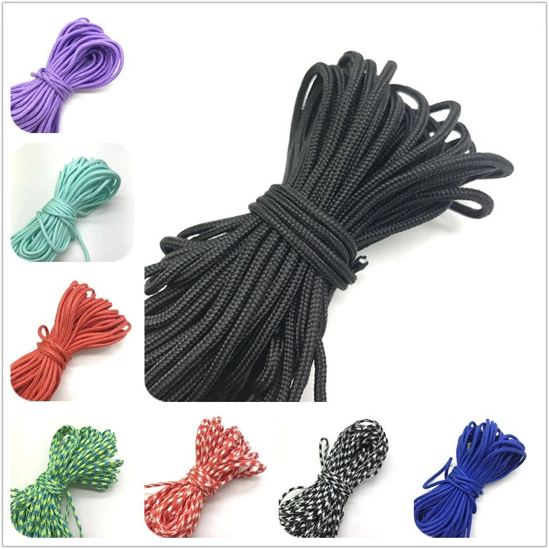 10Yards 2mm Parachute Cord Lanyard Rope Mil Spec Type One Strand Climbing Camping Survival Equipment DIY Jewelry Making