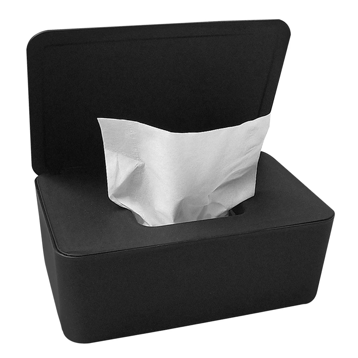 Distributeur de papier pour boîte à mouchoirs humides, portable avec couvercle, boîte de rangement pour mouchoirs, organisateur de voiture pour bébé, anti-poussière, serviette, chaud