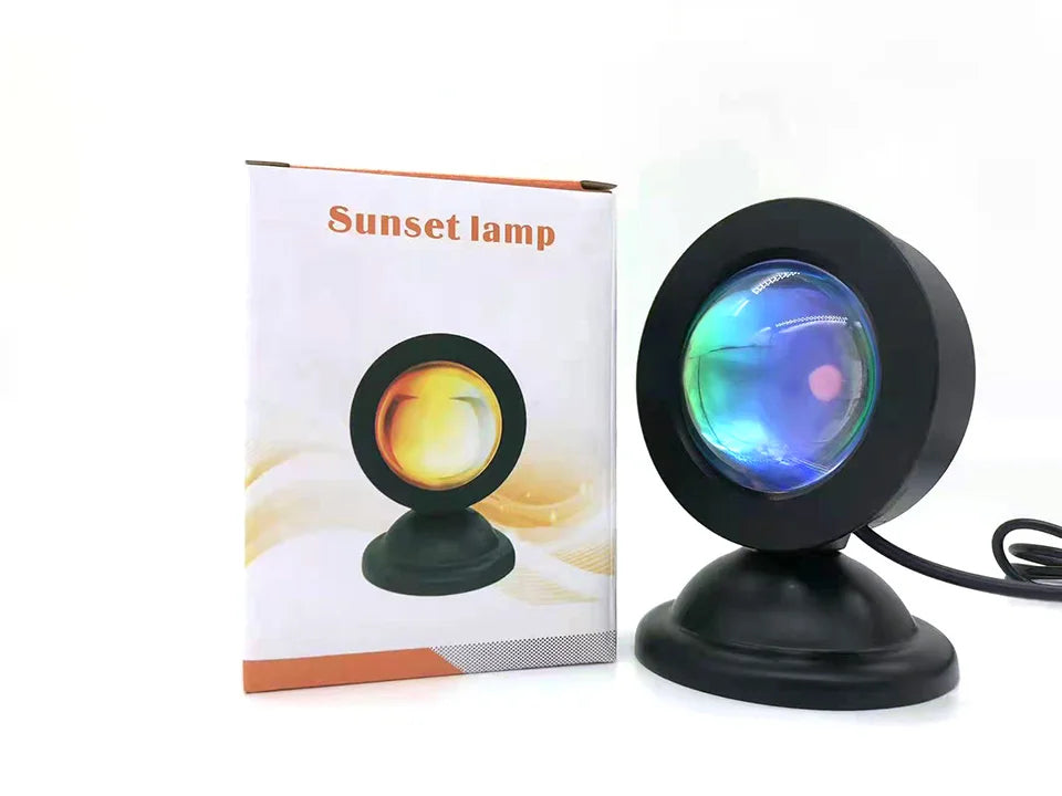 Sunset Lamp RGB Colors Home Decor Living Room