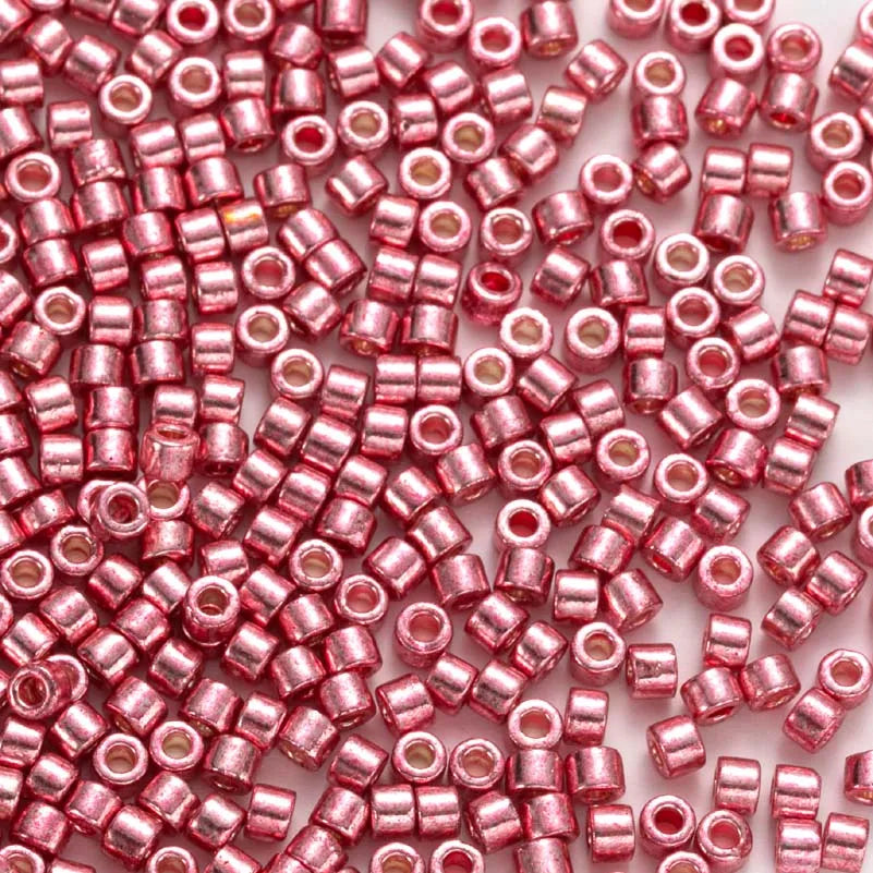 Perles de rocaille MKY 2,0MM 10 grammes/tube Perles de verre couleurs métalliques pour couture artisanale DIY