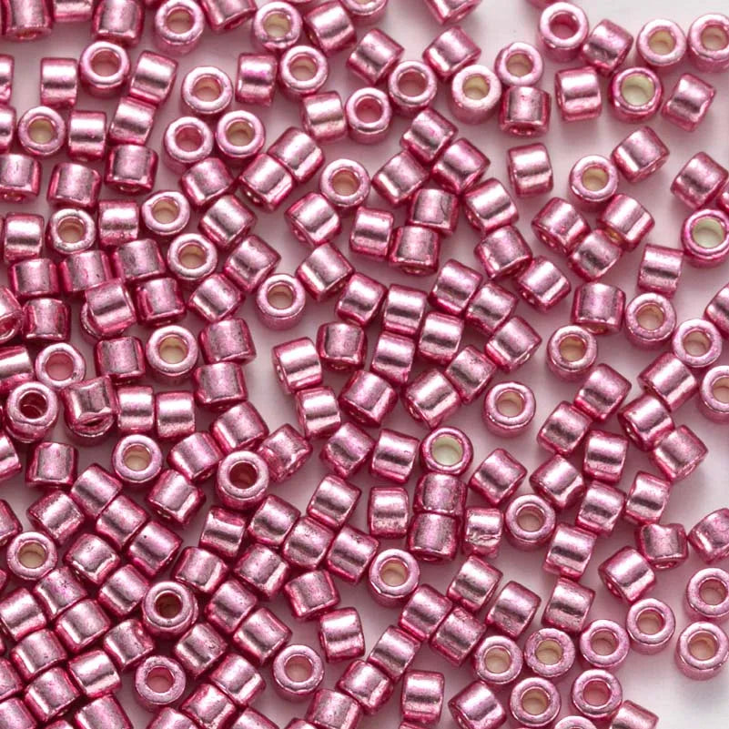 Perles MKY de 2,0 mm 10 grammes/tube Perles en verre de couleurs métalliques pour couture artisanale DIY