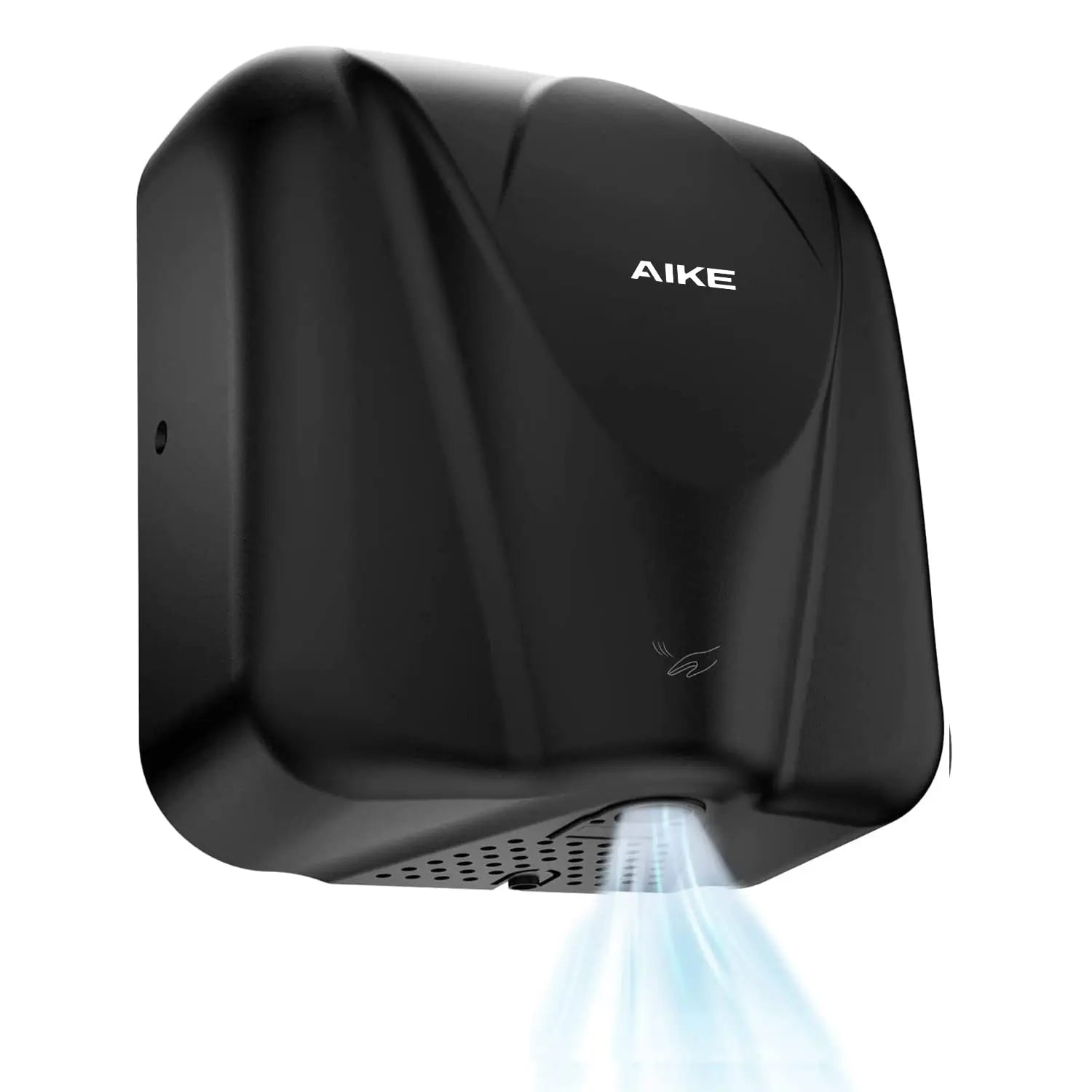 AIKE Automatic Hand Dryer Heavy Duty Commercial Hands Dryer High Speed Stainless Steel Design Warm Wind Hand Blower 1400-1650W
