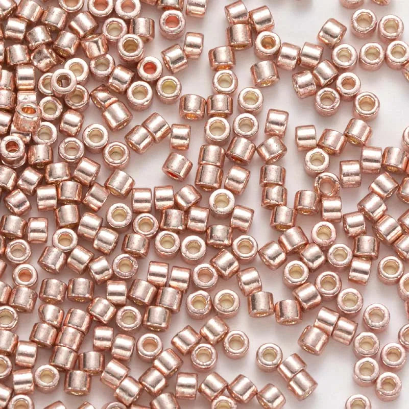 Perles MKY de 2,0 mm 10 grammes/tube Perles en verre de couleurs métalliques pour couture artisanale DIY