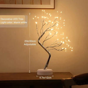 Tabletop Bonsai Tree Light 108 LED Night Light Gift