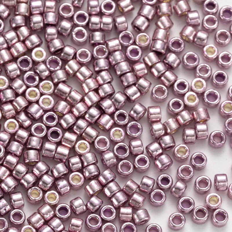 Perles MKY de 2,0 mm 10 grammes/tube Perles en verre de couleurs métalliques pour couture artisanale DIY