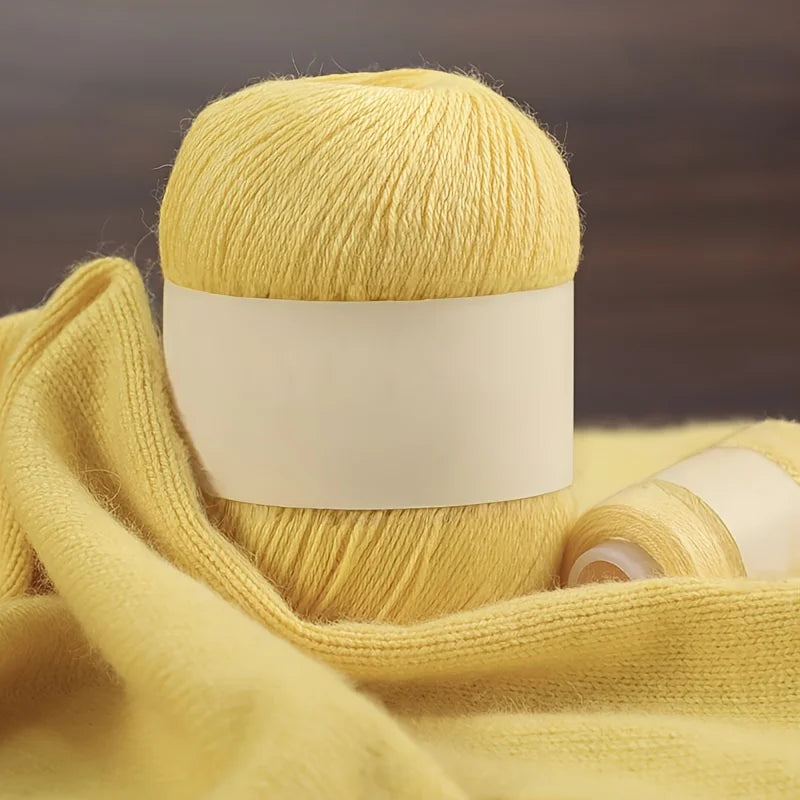 6 Pairs 100% Cashmere Soft Yarn 10.58oz+4.23oz - For Crochet Knitting Hats Clothing Valentine Gift | 24-hour Shipping