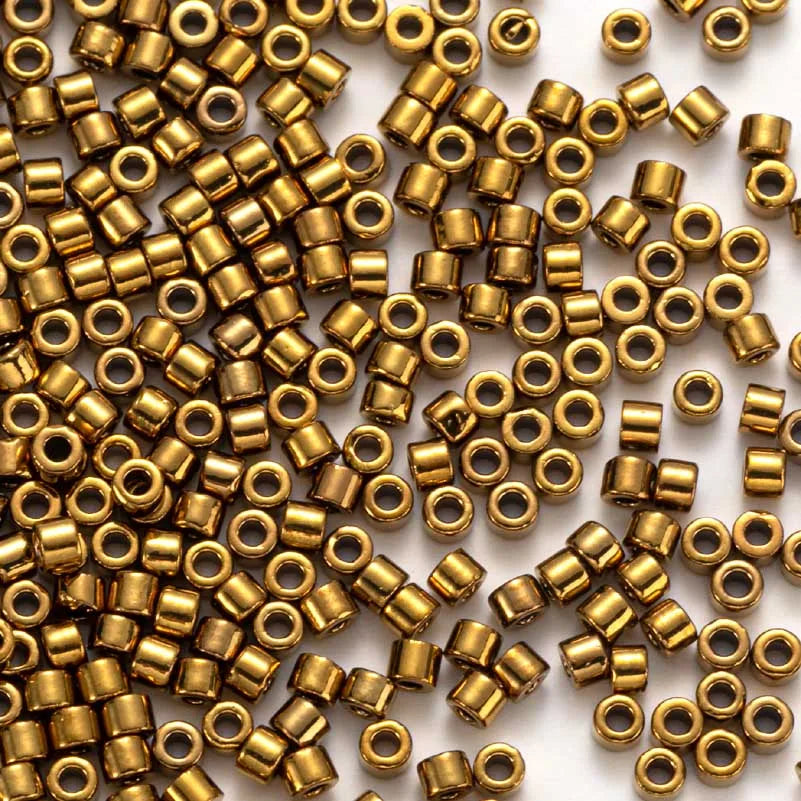 Perles MKY de 2,0 mm 10 grammes/tube Perles en verre de couleurs métalliques pour couture artisanale DIY
