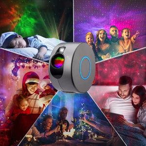Star Projector Night Light Galaxy Nebula Kids Bedroom Gift
