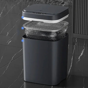 Automatic Infrared Sensor Waste Bin Soft Close Stainless Steel
