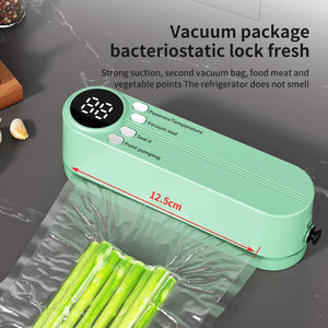 Compact Vacuum Sealer USB Rechargeable - Food Storage