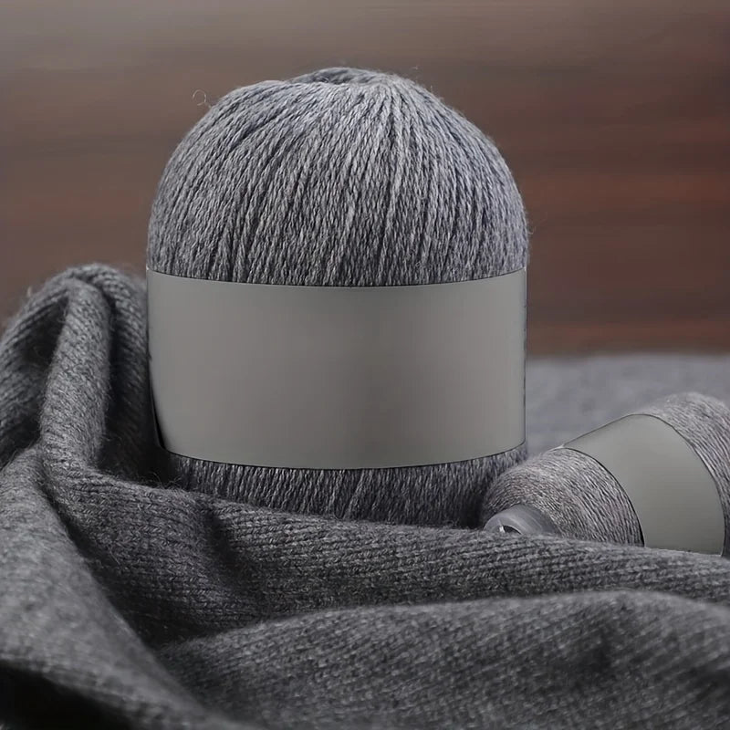 6 Pairs 100% Cashmere Soft Yarn 10.58oz+4.23oz - For Crochet Knitting Hats Clothing Valentine Gift | 24-hour Shipping