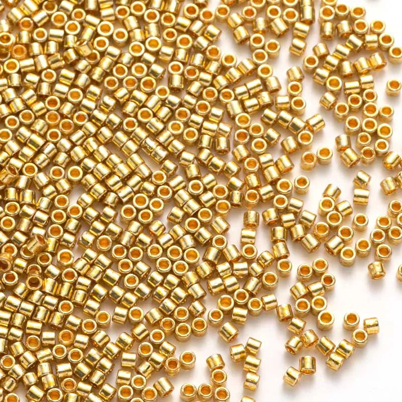 Perles de rocaille MKY 2,0MM 10 grammes/tube Perles de verre couleurs métalliques pour couture artisanale DIY