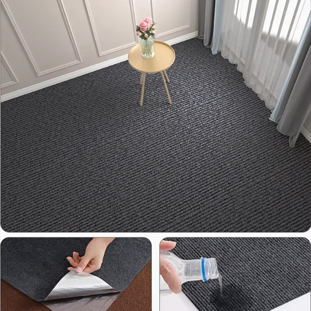 Self Adhesive Floor Rug water absorbent carpet